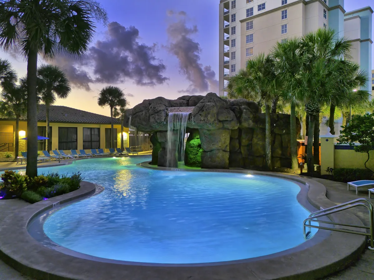JAXJB Hampton Inn Oceanfront Jacksonville Beach FL pool